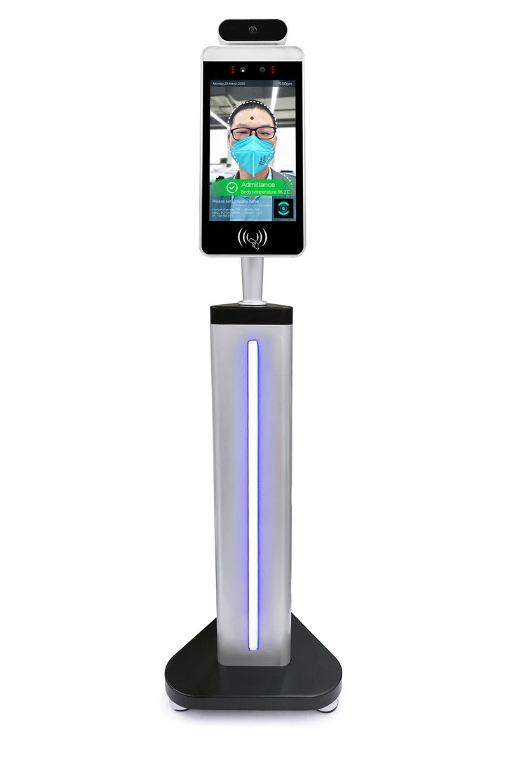 Echelon Fitness Free Standing Infrared Body Temperature Kiosk Echelon TempCheckIn