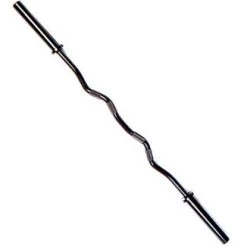 Troy Barbell Troy Olympic Curl Bar 5ft BLK Residential