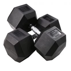 Residential Body Solid SDR Rubber Coated Dumbbells