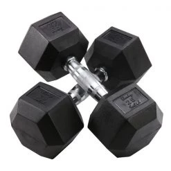 Residential Body Solid SDR Rubber Coated Dumbbells
