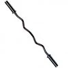 Troy Barbell Troy Commercial Olympic Curl Bar 4ft BLK